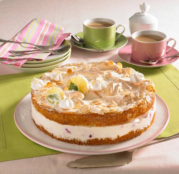 Baiser-Beeren-Torte Rezept