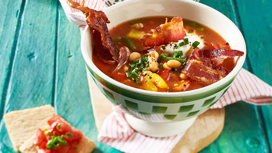 Baked-Beans-Eintopf Rezept - Foto: LECKER @ Bauer Media Group Baked-Beans-Eintopf Rezept - Foto: LECKER @ Bauer Media Group