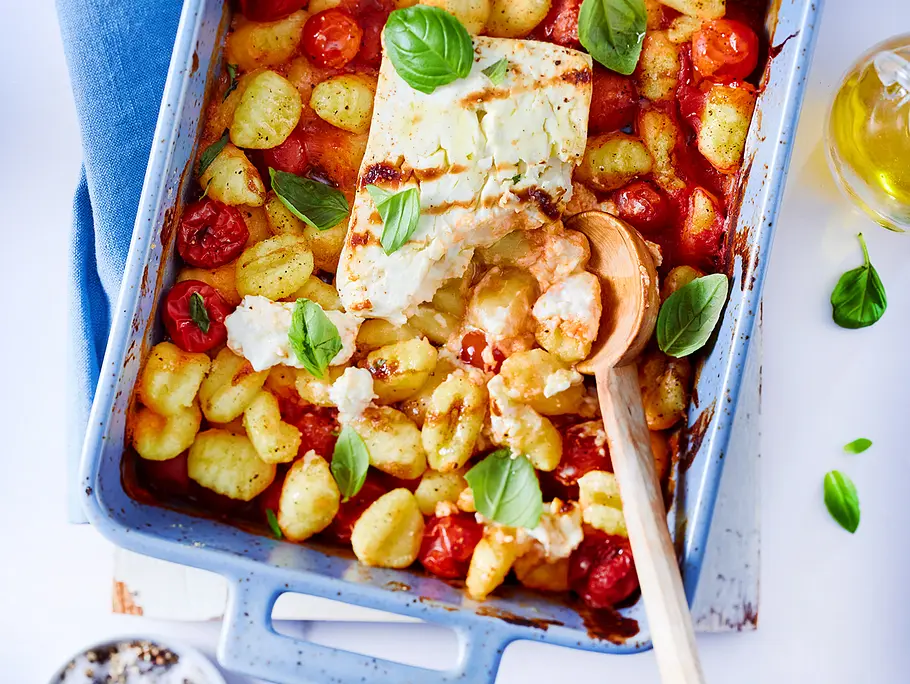 Baked Feta Gnocchi Rezept Baked Feta Gnocchi Rezept