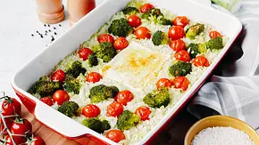 Baked Feta Reis Rezept - Foto: ShowHeroes für LECKER @ Bauer Media Group