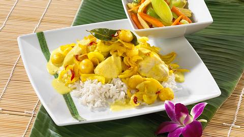 Balinesisches Kokoshähnchen Rezept - Foto: Maass
