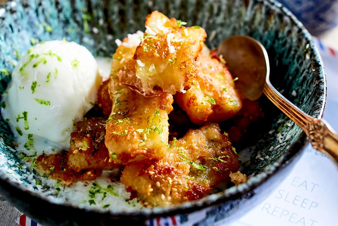 Banana-Beignets mit Knusperkruste Rezept | LECKER