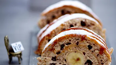 Banana Caramel Roll Rezept - Foto: LECKER @ Bauer Media Group