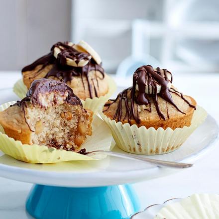 Banana-Erdnuss-Muffins Rezept Banana-Erdnuss-Muffins Rezept