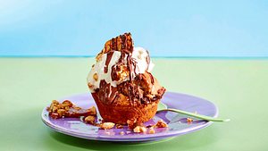 Banana-Muffin-friendship mit Peanuts-Crunch Rezept - Foto: House of Food / Bauer Food Experts KG
