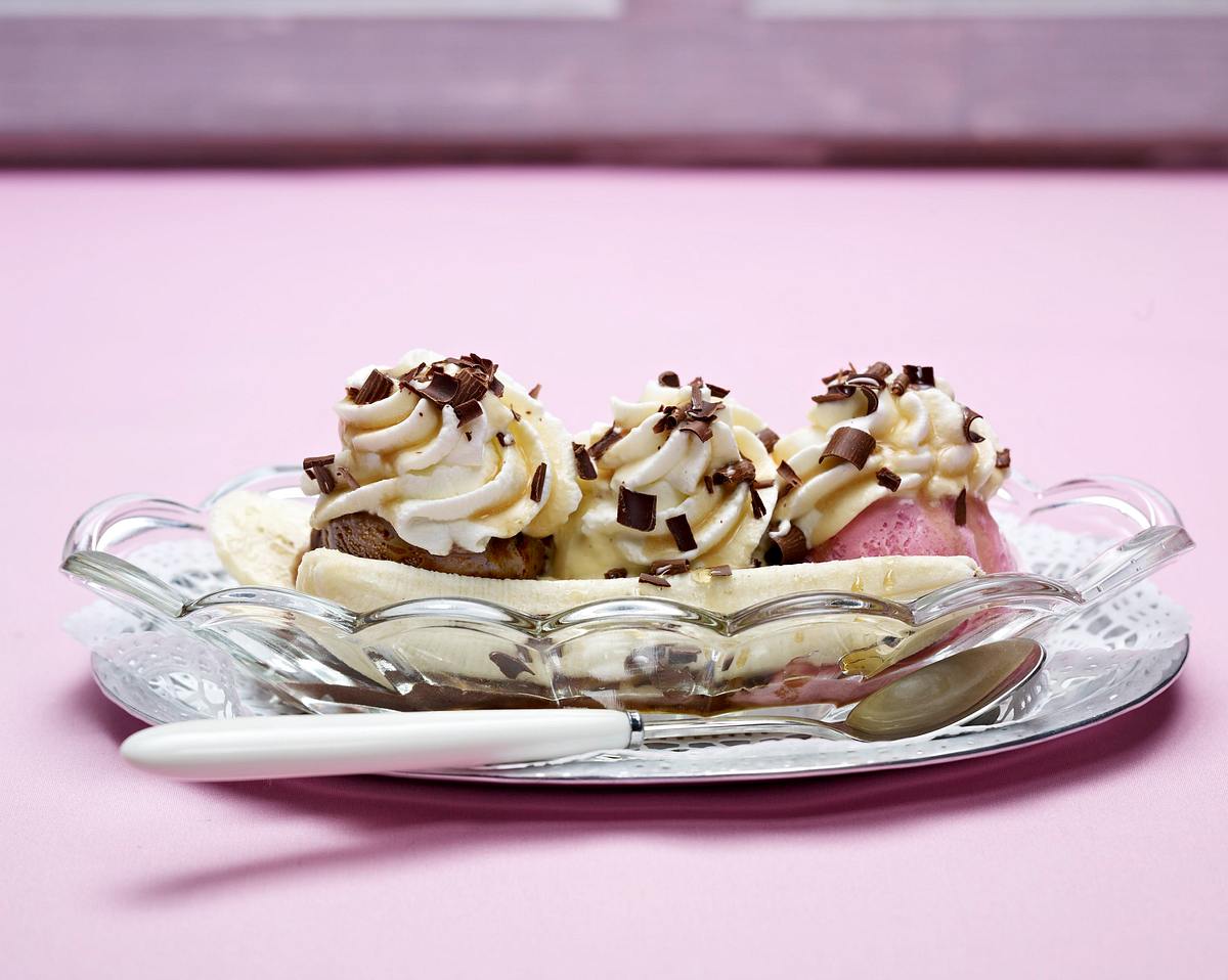 Banana Split Rezept