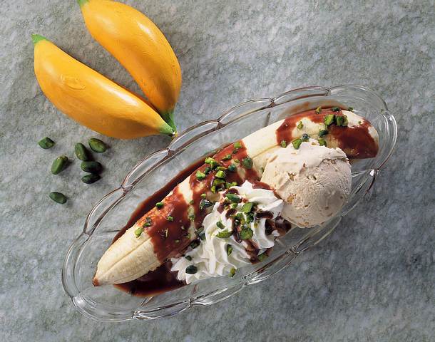 Banana-Split Rezept Banana-Split Rezept