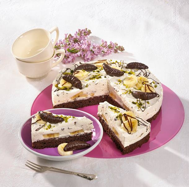 Banana-Split-Torte Rezept
