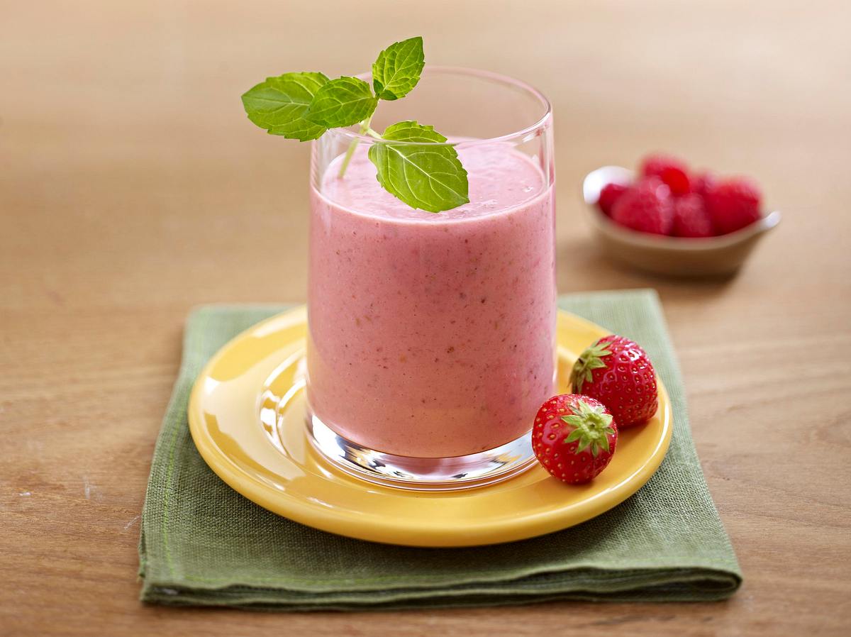 Bananen-Beeren-Smoothie Rezept