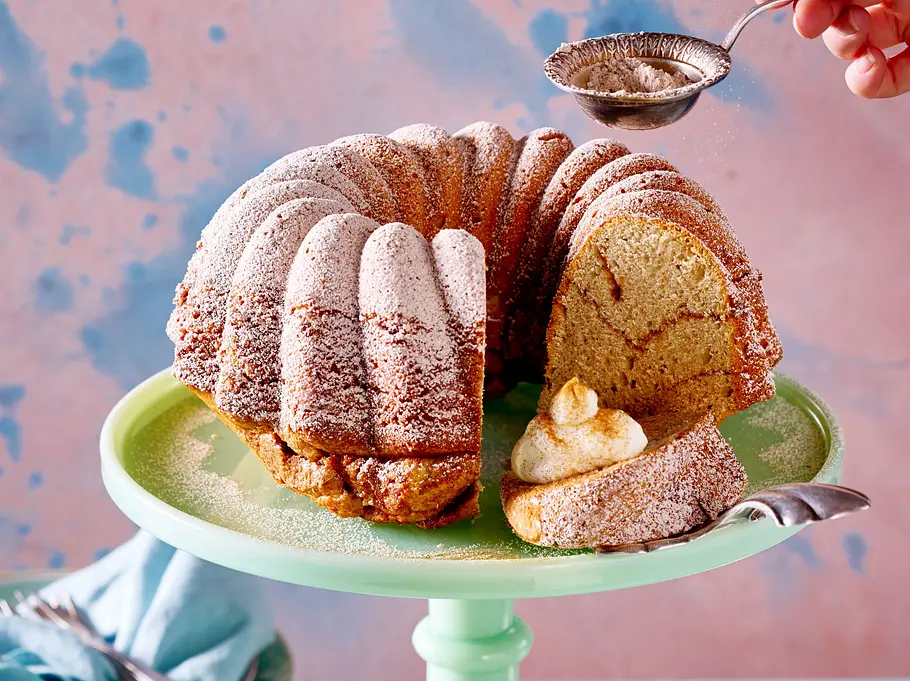 Bananen-Brot mit Zimt-Swirl Rezept Bananen-Brot mit Zimt-Swirl Rezept