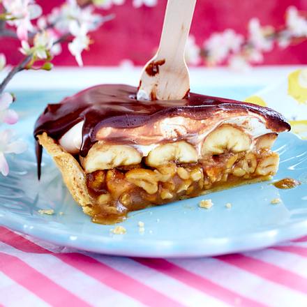 Bananen-Butterscotch-Pie Rezept