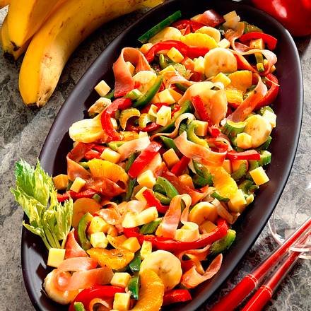 Bananen-Käse-Salat Rezept Bananen-Käse-Salat Rezept