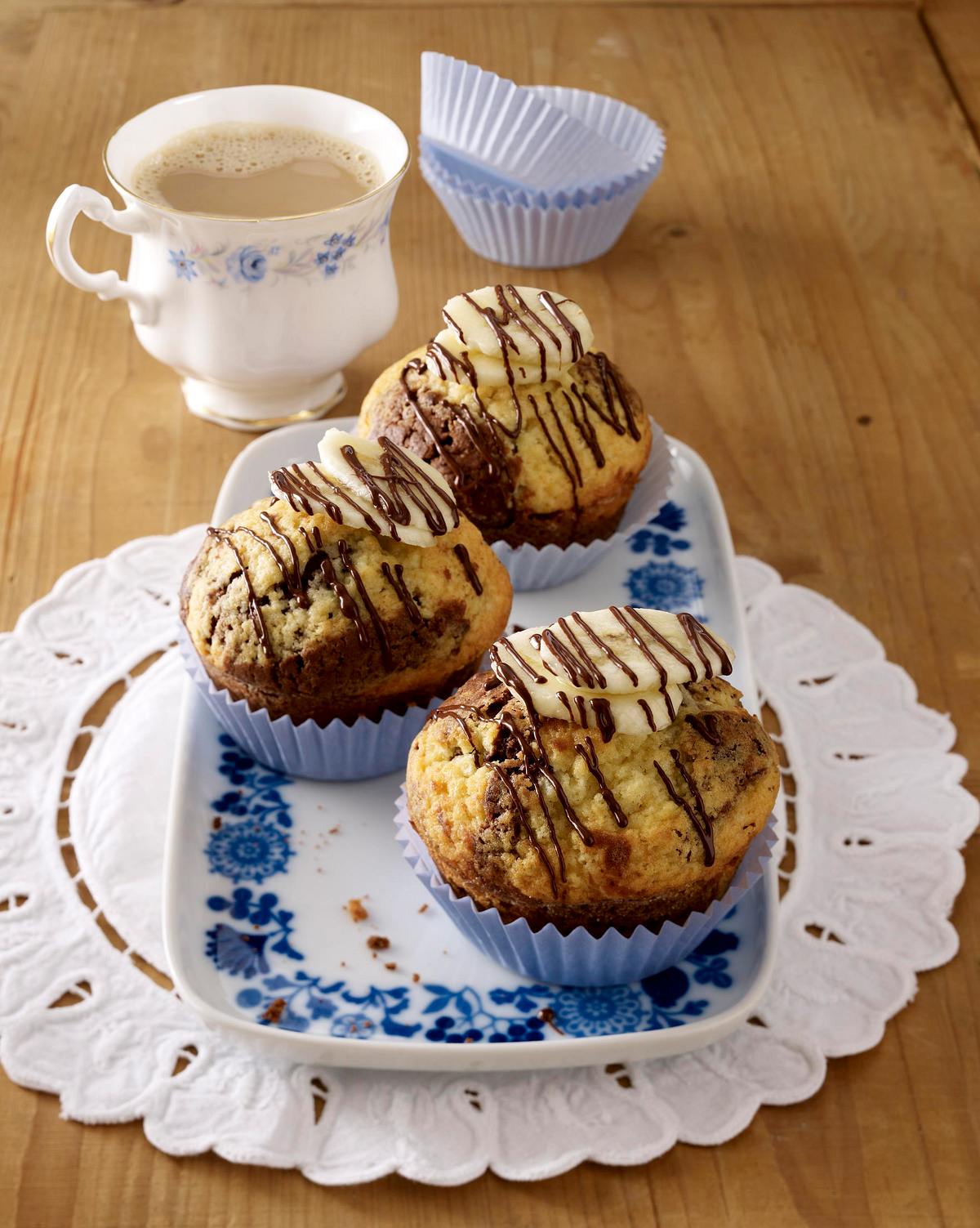 Bananen-Marmormuffins Rezept