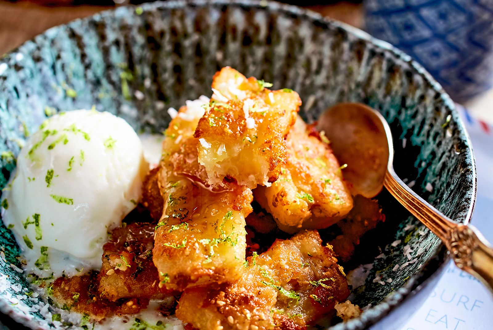 Bananen-Nuggets zu Joghurteis Rezept | LECKER