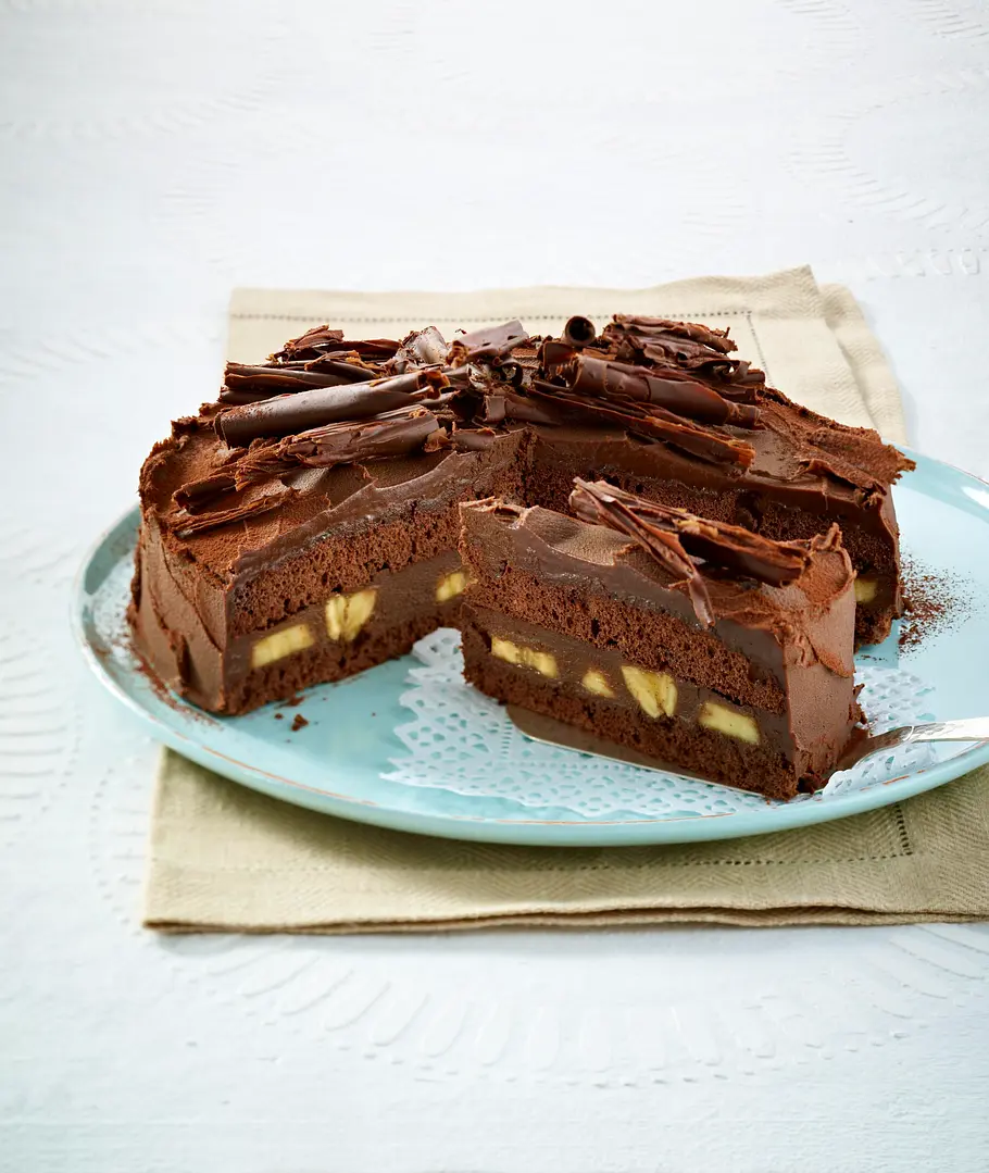 Bananen-Schokotorte Rezept