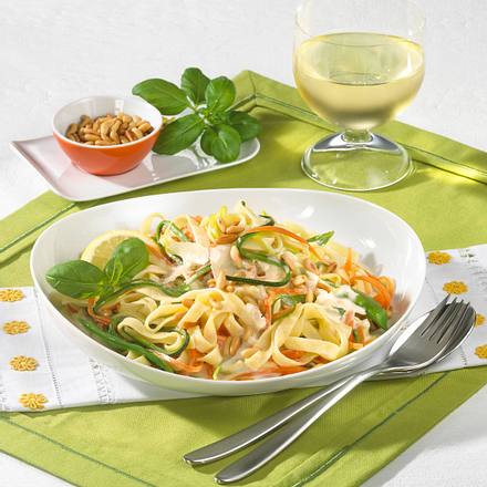 Bandnudeln mit Mascarponecreme Rezept Bandnudeln mit Mascarponecreme Rezept