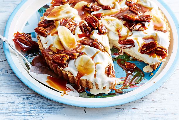 Banoffee-Eiscreme-Tarte Rezept
