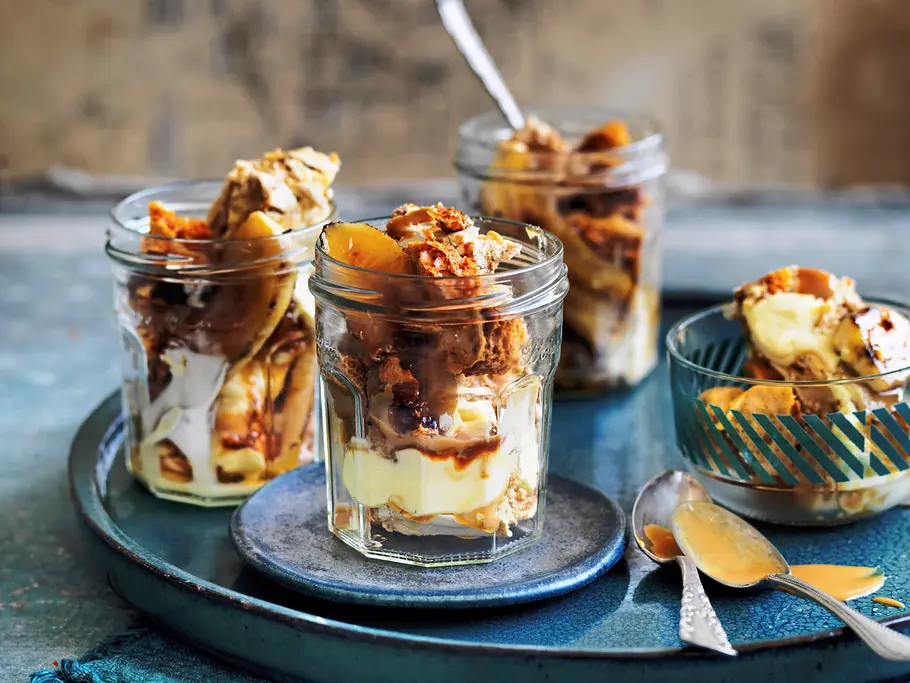 Banoffee Pie im Glas Rezept Banoffee Pie im Glas Rezept