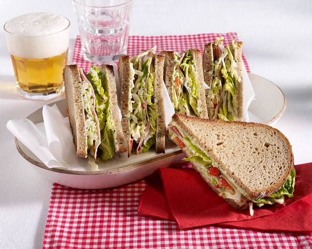 Barbecue-Sandwich Rezept Barbecue-Sandwich Rezept