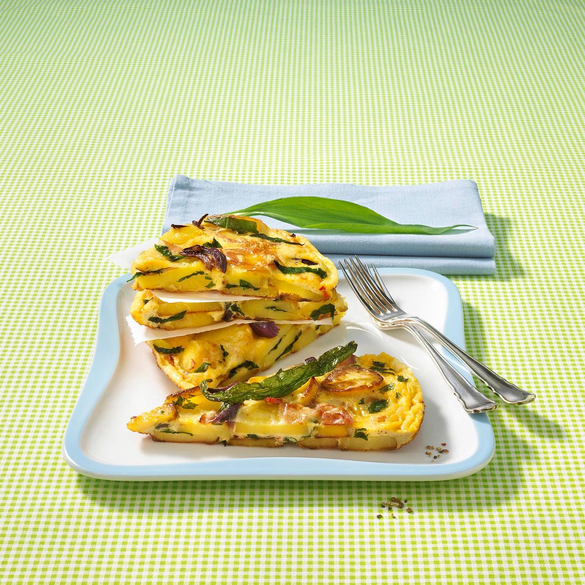 Bärlauch-Frittata Rezept