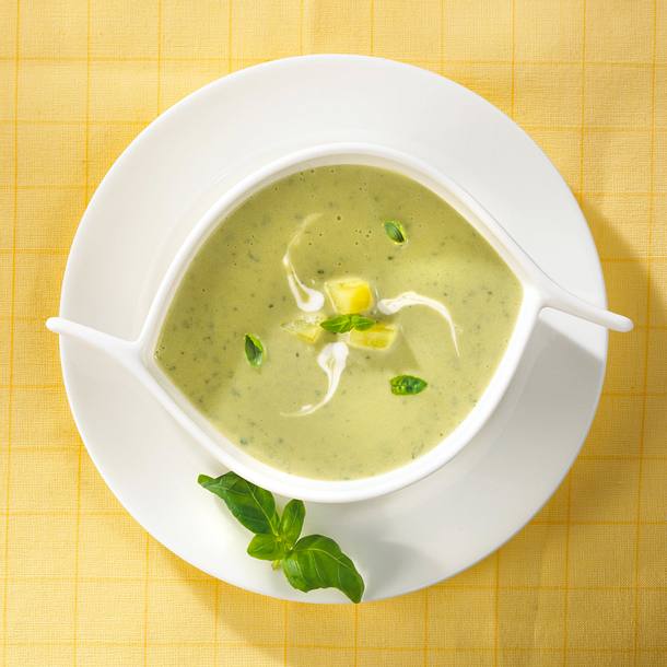 Basilikum-Suppe Rezept Basilikum-Suppe Rezept
