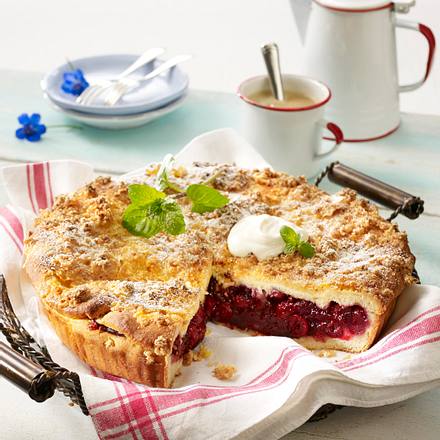 Baskischer Kirschkuchen Rezept Baskischer Kirschkuchen Rezept