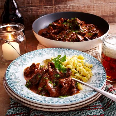 Basler Geschnetzeltes mit Knöpfle Rezept Basler Geschnetzeltes mit Knöpfle Rezept
