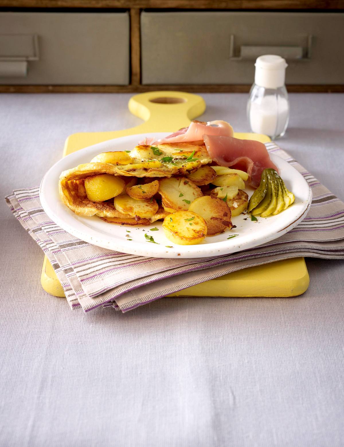 Bauernfrühstück mit Katenschinken Rezept