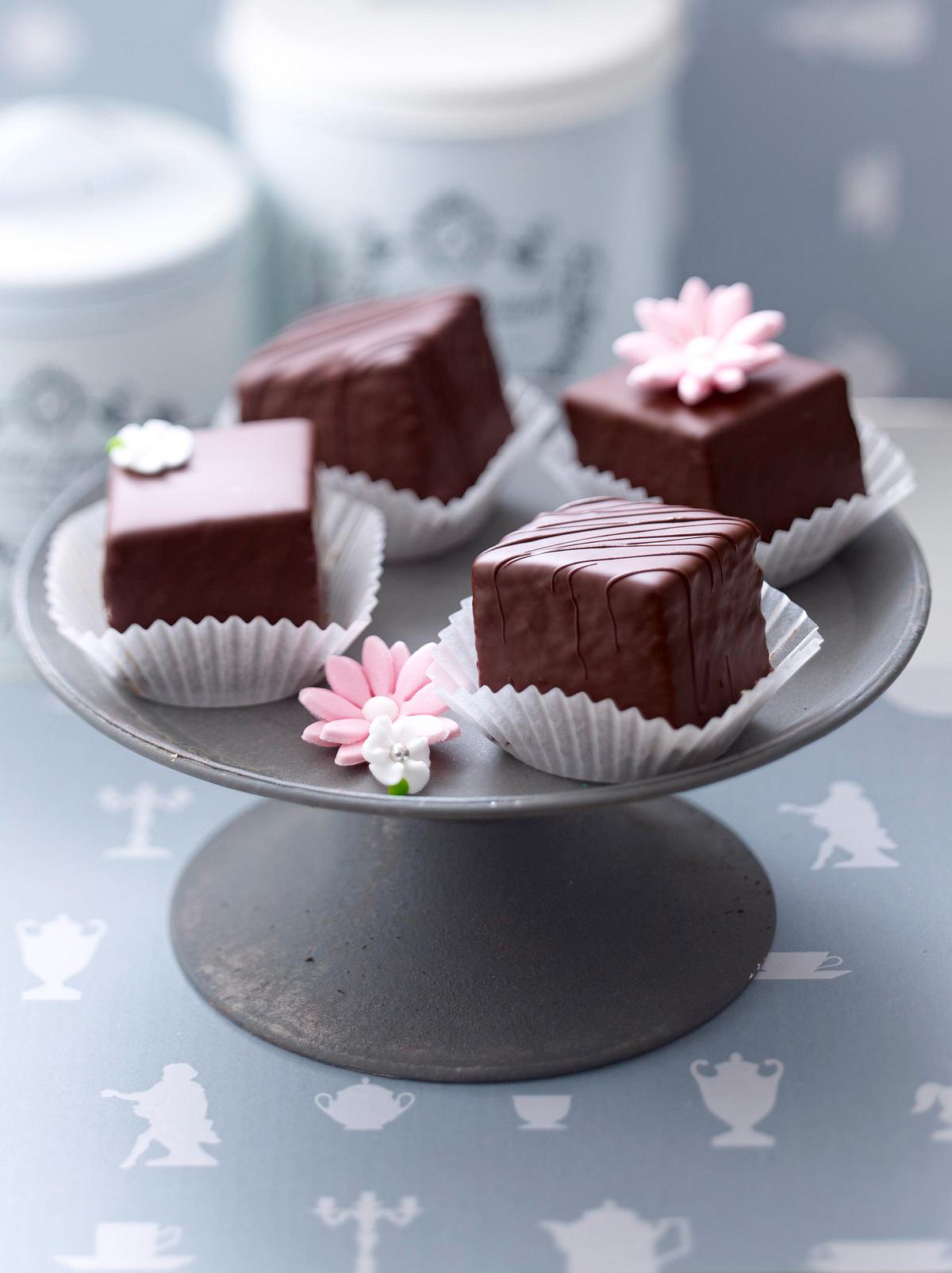 Baumkuchen-Petits-Fours Rezept