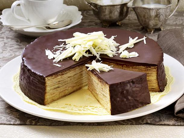 Baumkuchen-Torte Rezept | LECKER