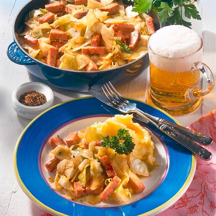 Bayerische Krautpfanne Rezept Bayerische Krautpfanne Rezept