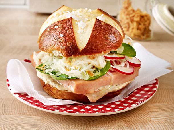 Bayrischer Blitz-Burger Rezept