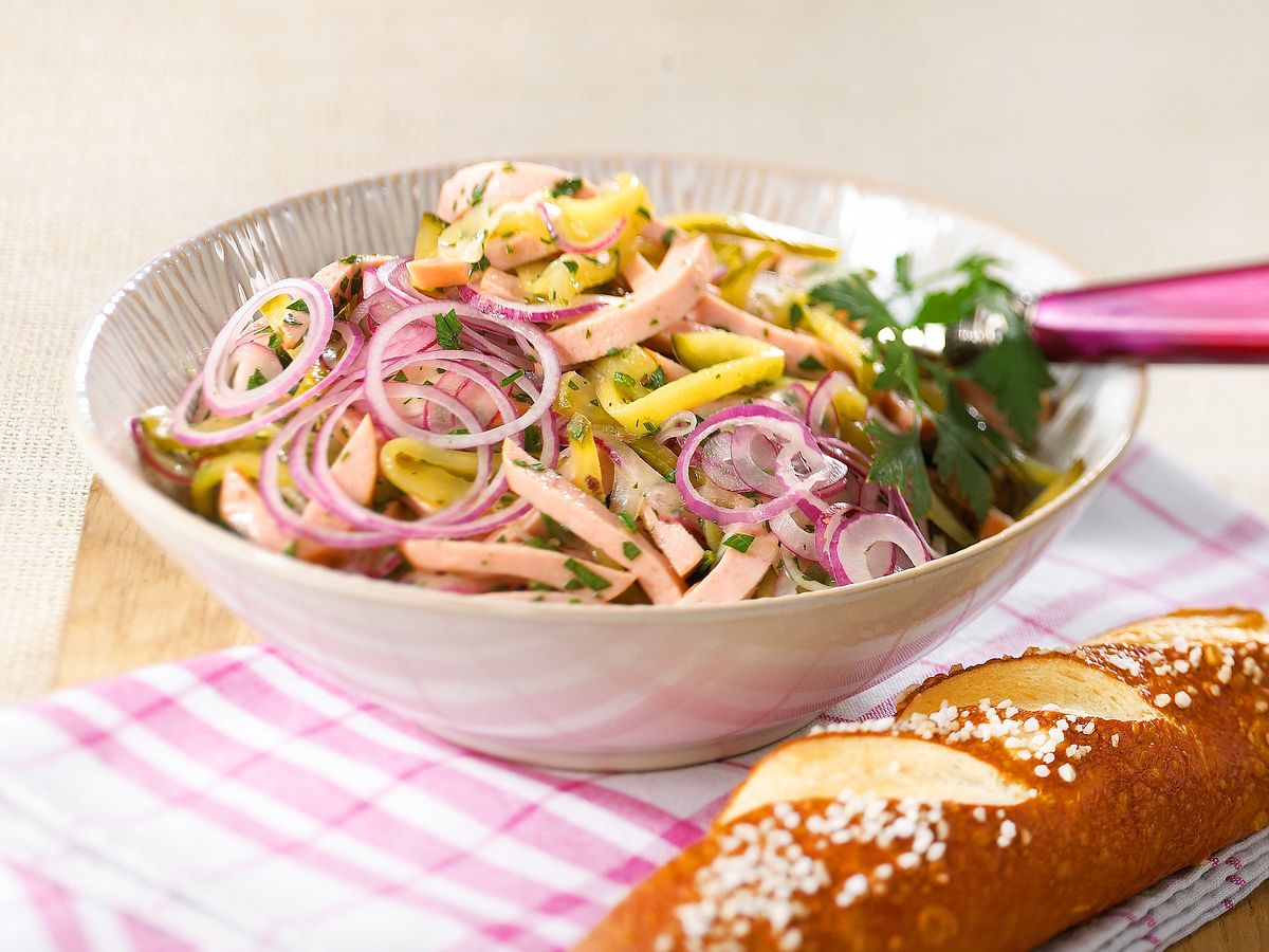 Bayrischer Wurstsalat Rezept