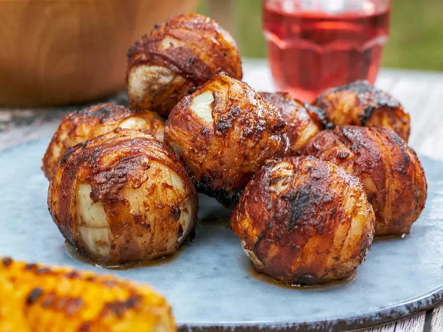 BBQ-Zwiebelbomben