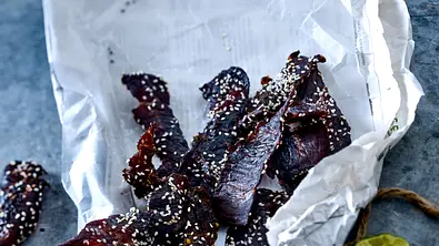Beef-Jerky selbst gemacht Rezept - Foto: LECKER @ Bauer Media Group