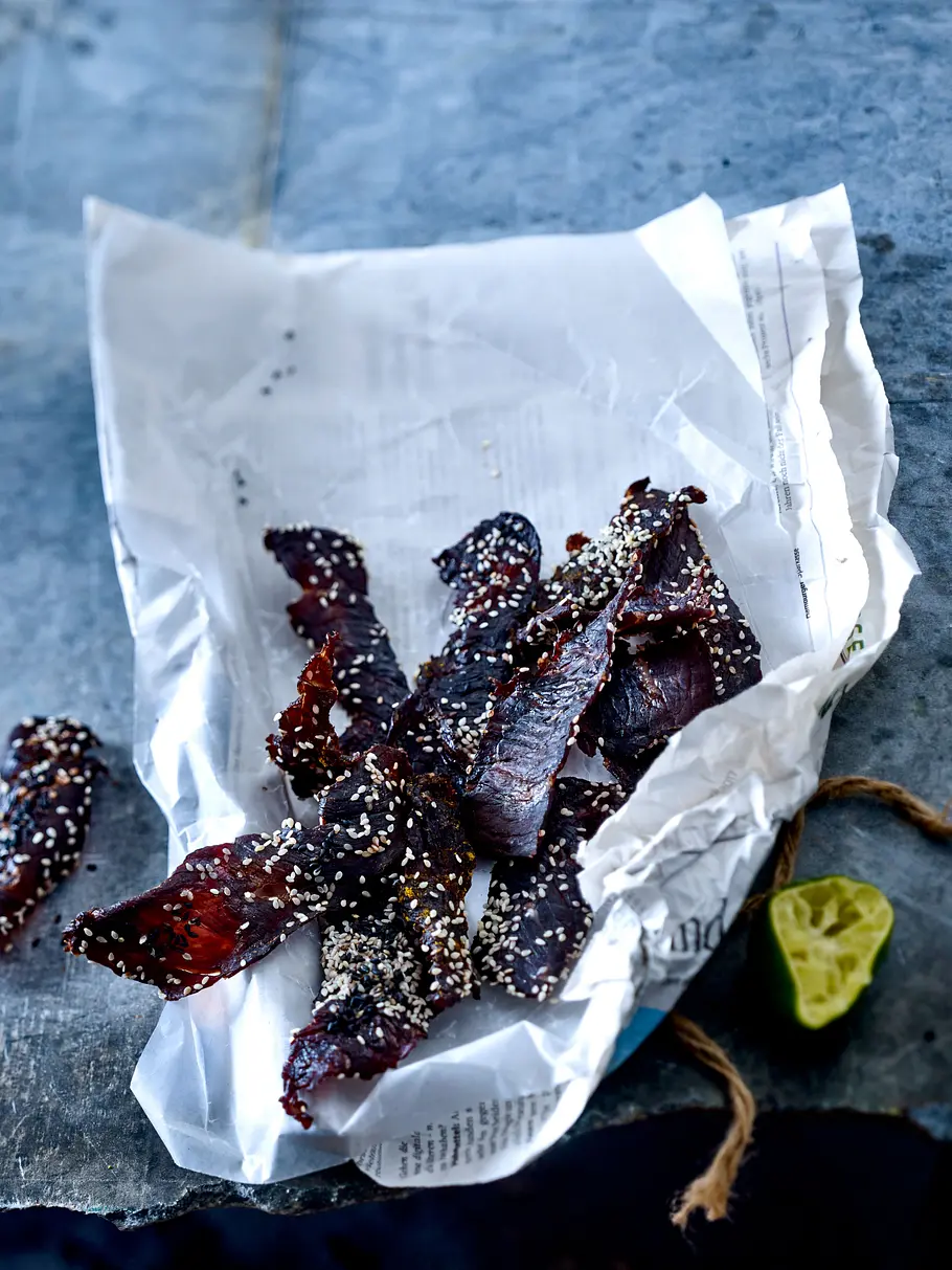 Beef-Jerky selbst gemacht Rezept Beef-Jerky selbst gemacht Rezept