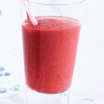 Beeren-Birnen-Smoothie Rezept Beeren-Birnen-Smoothie Rezept