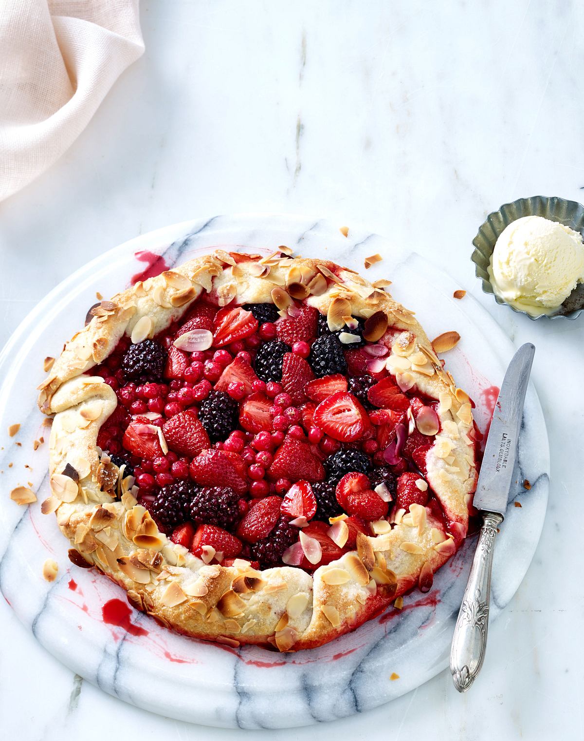 Beeren-Galette Rezept