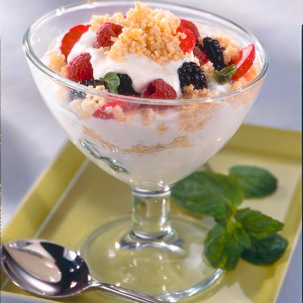Beeren-Joghurt mit Hirse (Diabetiker) Rezept Beeren-Joghurt mit Hirse (Diabetiker) Rezept