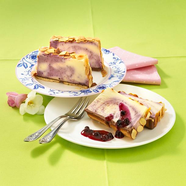 Beeren-Marmor-Cheesecake Rezept