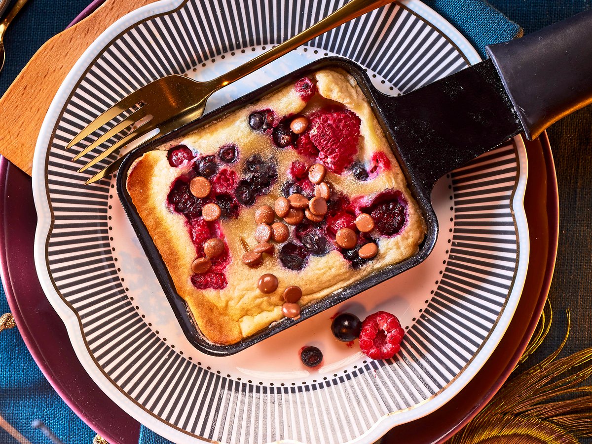 Beeren-Pfannkuchen-Pfännchen Rezept