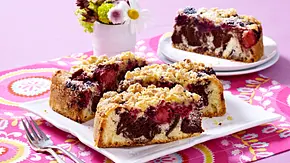 Beerenkuchen mit Orangenstreusel Rezept - Foto: LECKER @ Bauer Media Group Beerenkuchen mit Orangenstreusel Rezept - Foto: LECKER @ Bauer Media Group