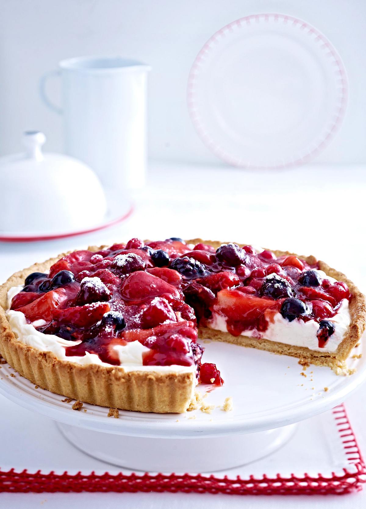 Beerentarte mit Vanilleschmand Rezept