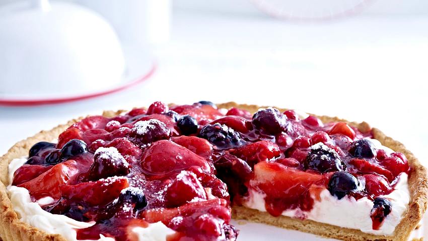 Beerentarte mit Vanilleschmand Rezept - Foto: House of Food / Bauer Food Experts KG