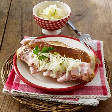 Belegte Laugenstangen Rezept Belegte Laugenstangen Rezept