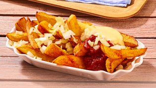 Belgische Fritten rot-weiß Rezept - Foto: LECKER @ Bauer Media Group