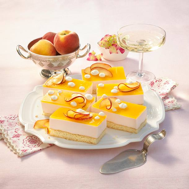 Bellini-Schnitten Rezept Bellini-Schnitten Rezept