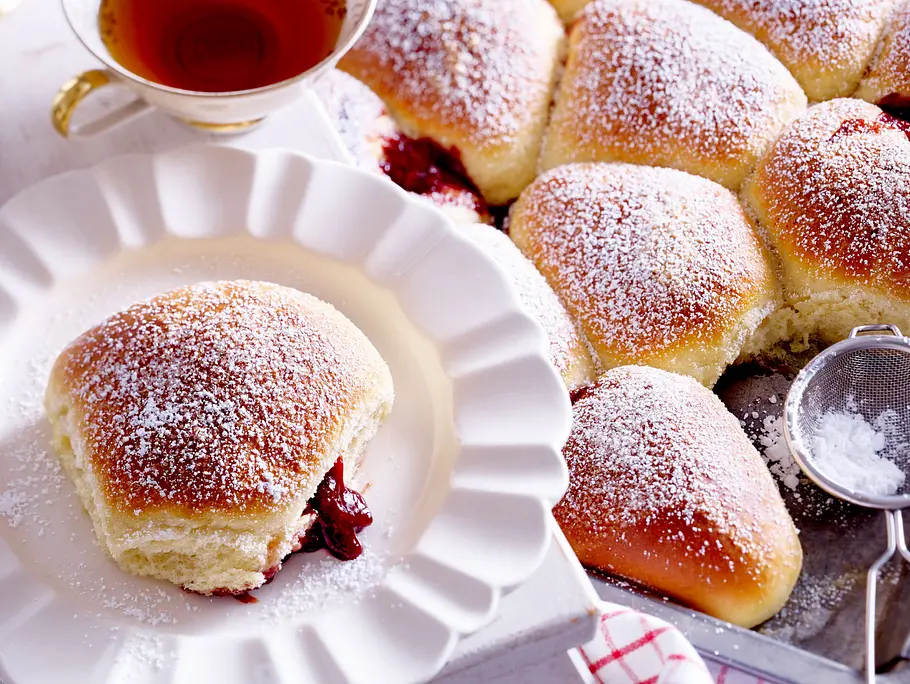 Berliner vom Blech Rezept Berliner vom Blech Rezept