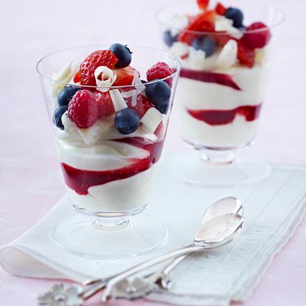 Berry Cheesecake Cups (Recipe Card) Rezept Berry Cheesecake Cups (Recipe Card) Rezept
