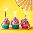 Beschwipste Prosecco-Cupcakes mit Heidelbeer-Frosting Rezept - Foto: House of Food / Bauer Food Experts KG